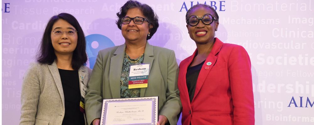 Resham Bhattacharya Inducted into the 2025 Class of the AIMBE College of Fellows